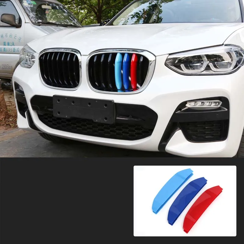 Автомобильный Стайлинг для BMW X3 G01 X4 G02 2018 20 аксессуары передняя решетка радиатора