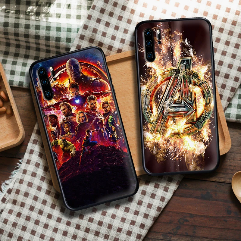 Для huawei P10 P20 2019 P8 P9 Mini P30 LITE для P Smart Z 2018 Pro Чехол Тор Marvel Мстители Чехлы мобильных