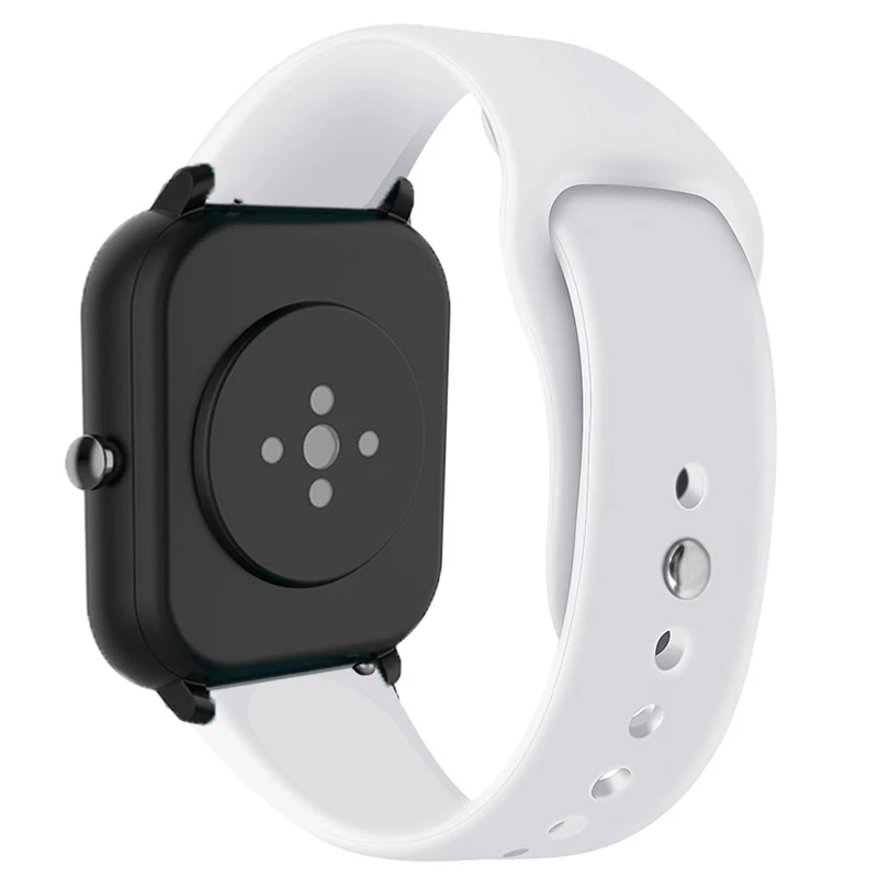 Силиконовый ремешок для Haylou LS02/Mibro Air браслет часов 20 мм браслеты Xiaomi Huami Amazfit Bip S U