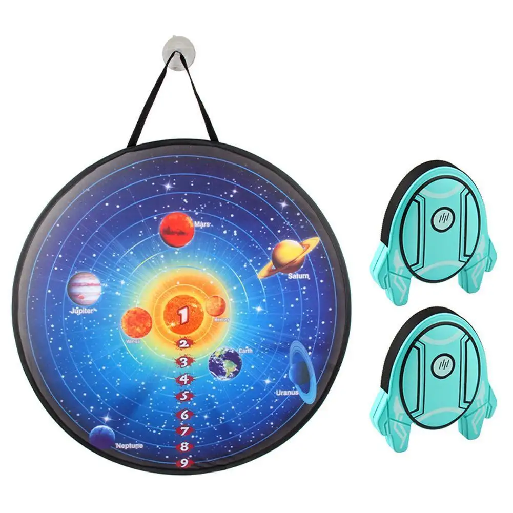 

Sticky Target Ball Dart Board Toy Throwing Ball Sticky Ball Starry Tree Wheel Children's Flannel Target Harmless To Your Kids