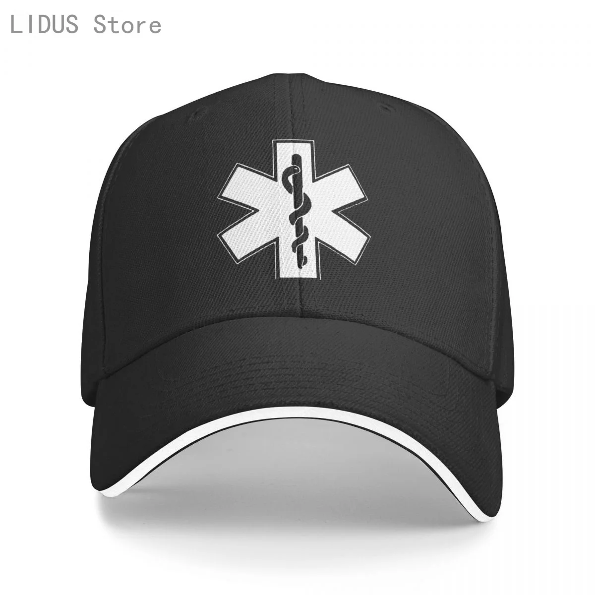 

EMT Emergency Ambulance Print Baseball Cap Men Brand Hip Hop Cap High Quality Summer Men Women Adjustable Snapback Hat