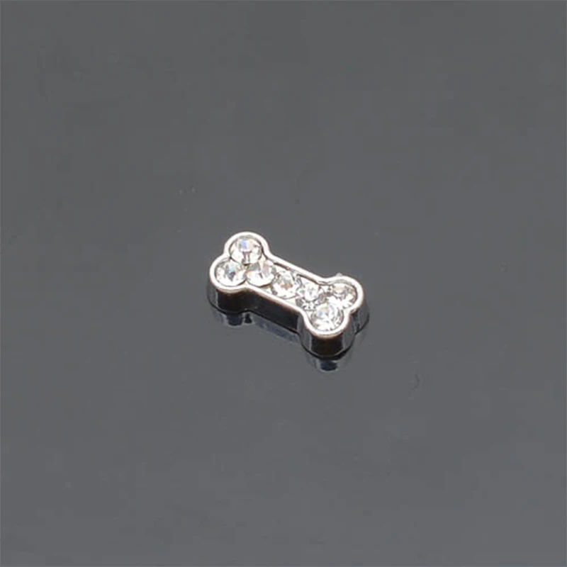 Собака bome стразы Плавающие Подвески Подходит амулеты FC0065|fit|bomecharm rhinestone |
