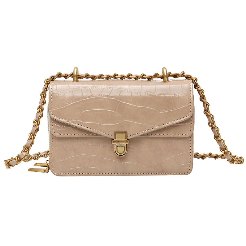 

Small PU Leather Flap Bags For Women 2020 Winter Trend Stone Pattern Crossbody Shoulder Handbags Branded Travel Bag
