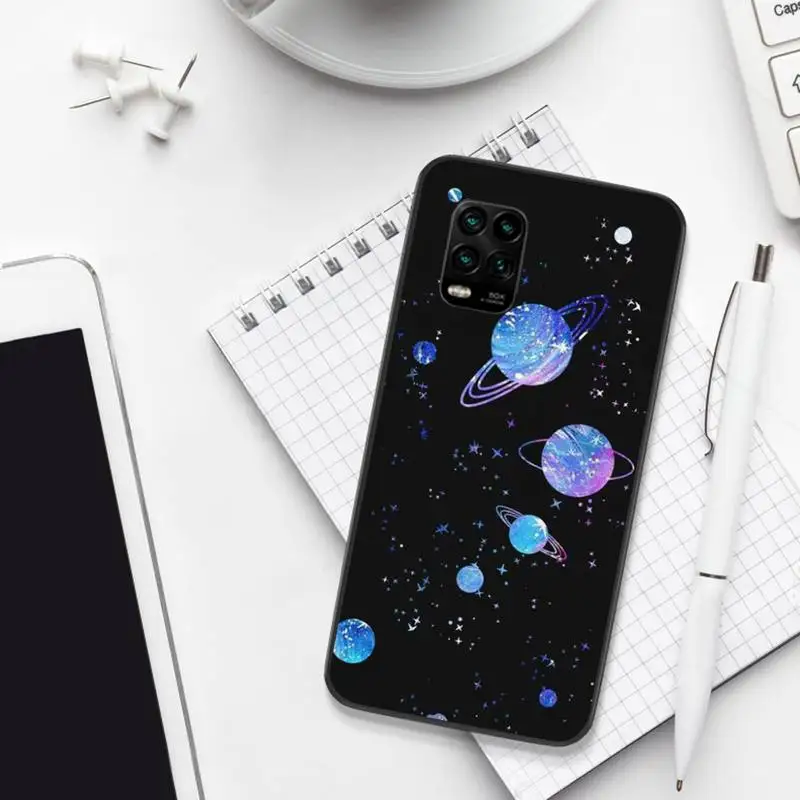 LJHYDFCNB Прозрачный чехол для телефона с милыми планетами и звездами Xiaomi 8 9 Se 10 10pro Note 2 3 MIX2 S MAX2 F1 5X|Бамперы| |