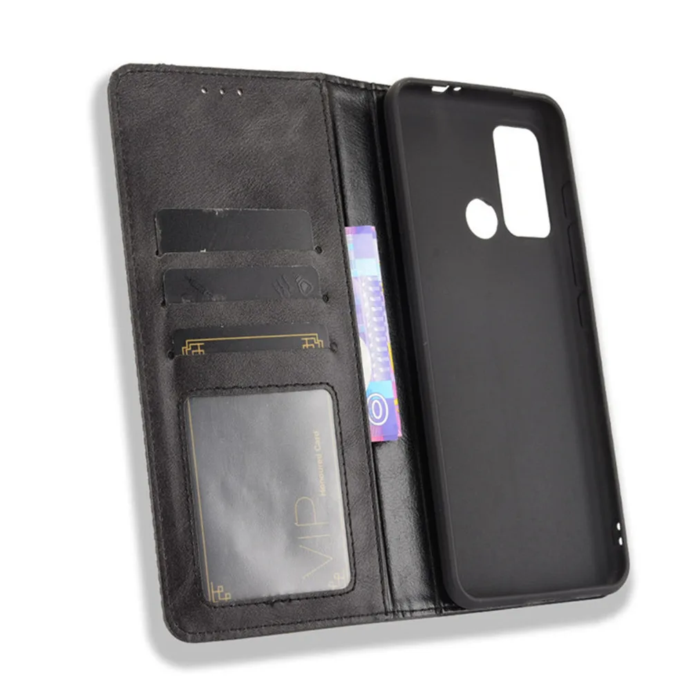 for motorola moto g60 luxury flip pu leather wallet magnetic adsorption case for moto g60s g60 s motog60 motog60s phone bags free global shipping