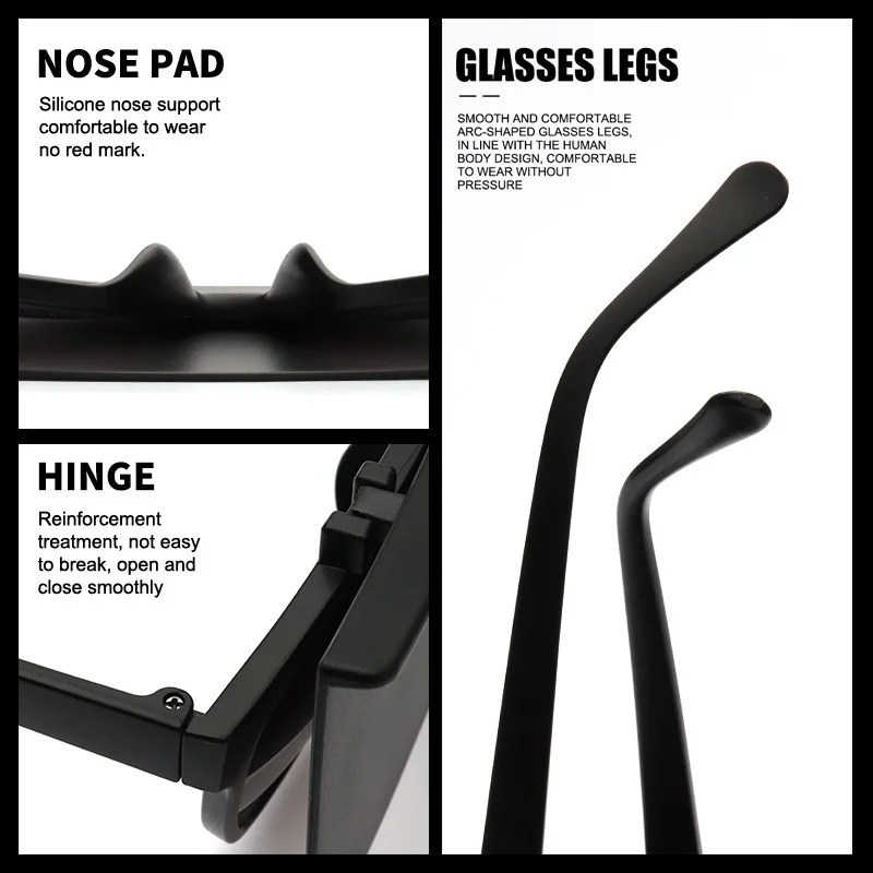 

Clamshell designer fashion square sunglasses Unisex shade for women's glasses Driver oversized Y2k sun glasses male eyewear 2021