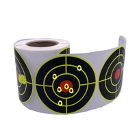 200pcsroll self adhesives paper reactive splatter parper target sticker for archery bow hunting shooting training targets