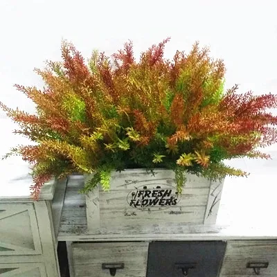 40 см искусственная шалфей трава букет тропических пластиковых редких растений