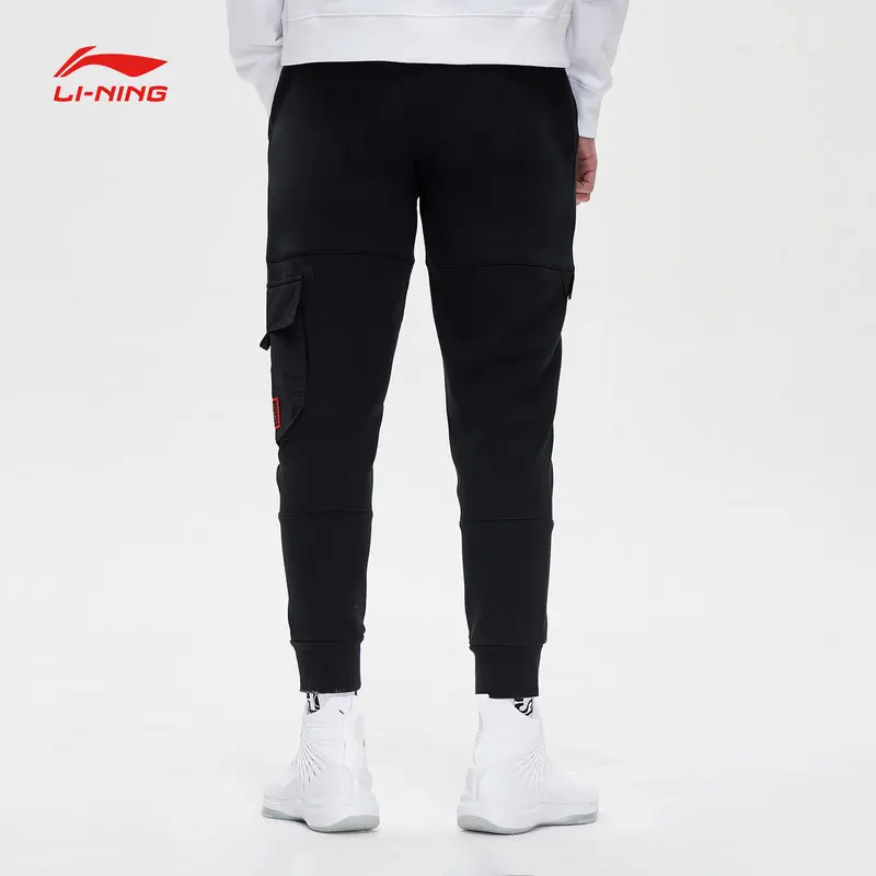 (Клиренс) Li-Ning мужские трендовые спортивные штаны комфортные обычные подходят 66%
