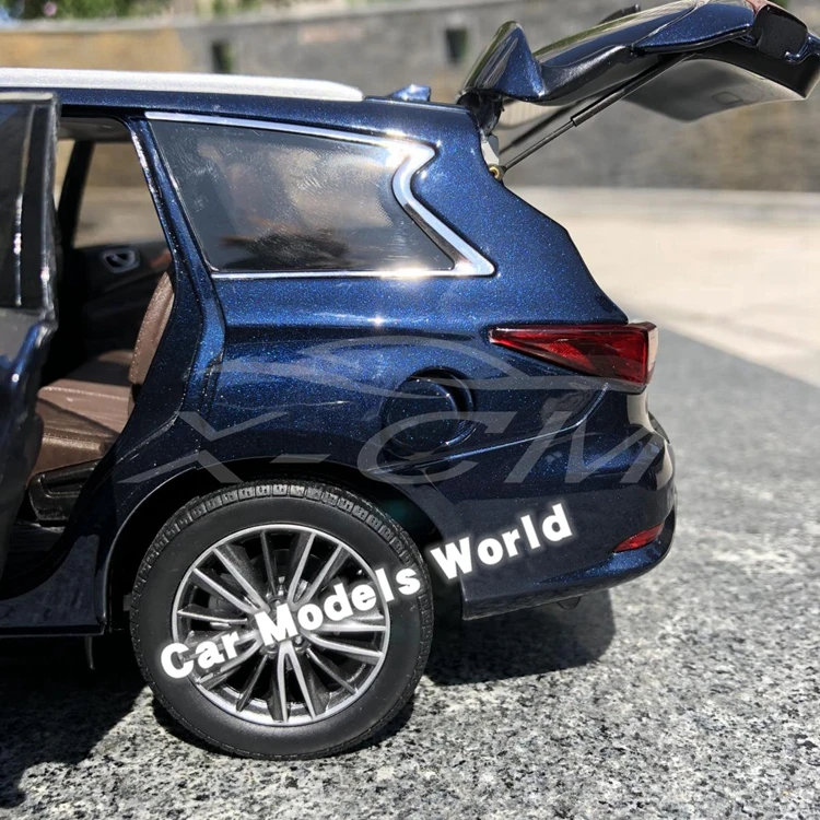 Литая модель автомобиля для QX60 1:18(синий)+ маленький подарок