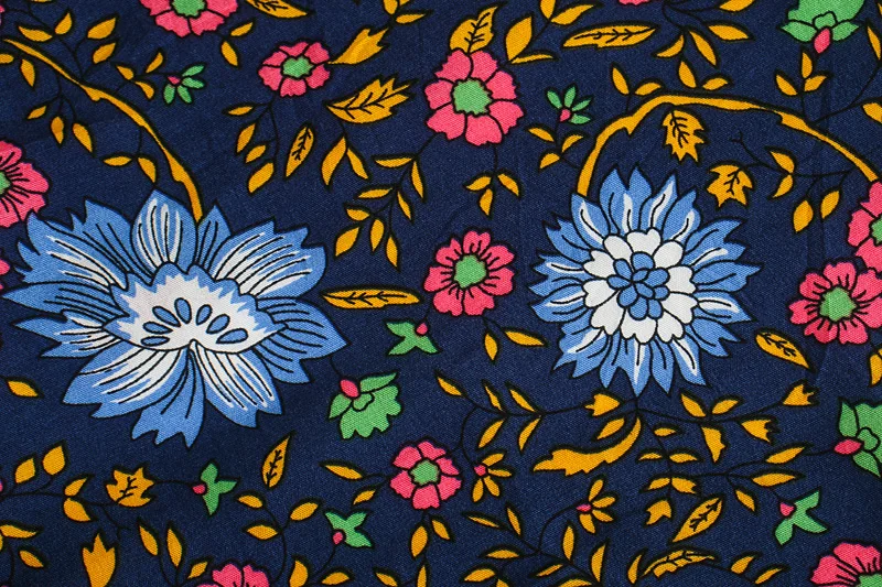 Женское пляжное кимоно с цветочным принтом V-образным вырезом и поясом | Женская