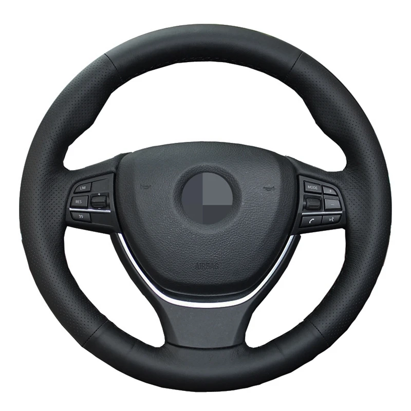 Car Steering Wheel Cover Artificial Leather For BMW 6 Series 640i 650i F12 F13 F06 7 Series 730Li 740Li 750Li F01 F02 2008-2018