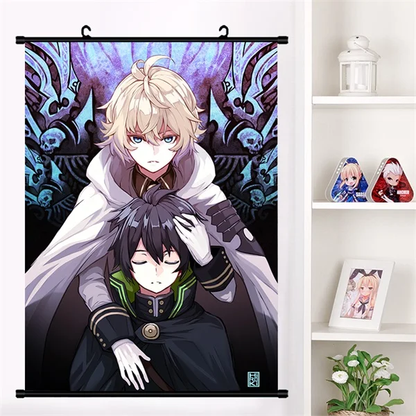 Картина на холсте аниме Owari No Seraph of The End настенные картины и принты в