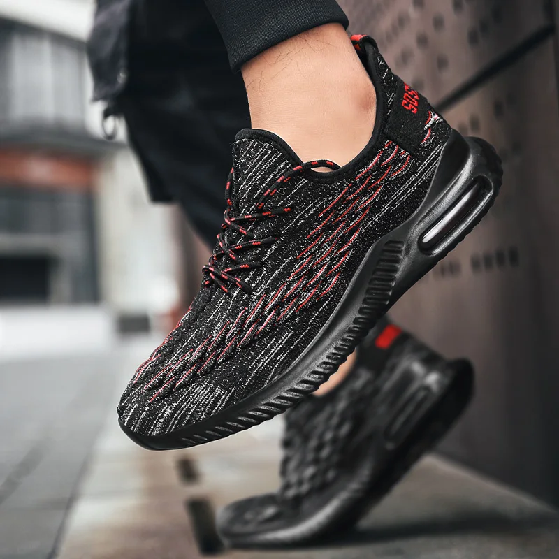 

Summer Breathable Mesh Running Shoes for Men Walking Sneakers Women Slip On Outdoor Sport Casual Couples Gym Mens Shoes