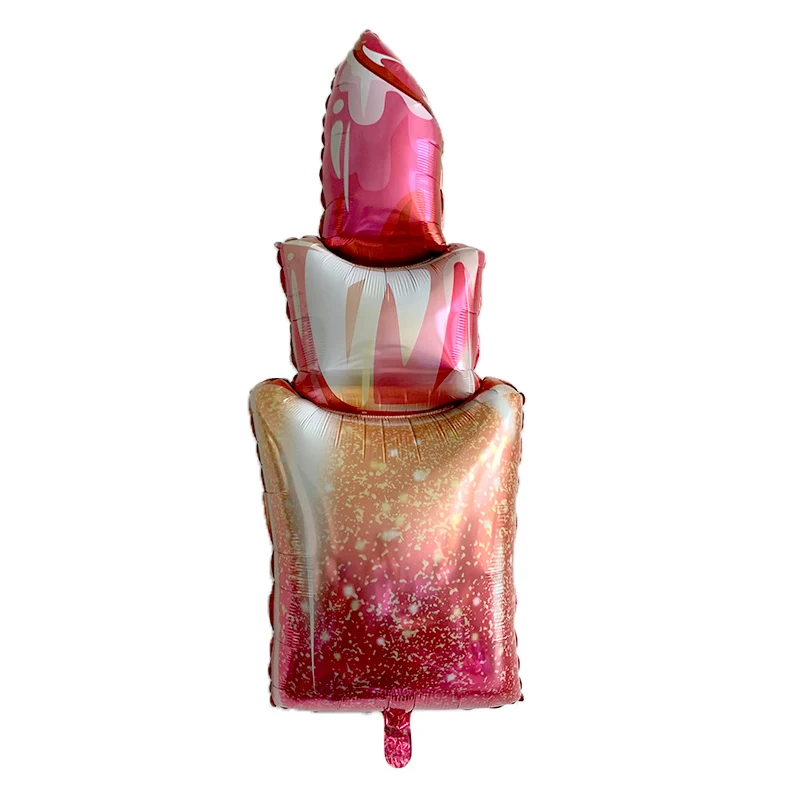 Jumbo губная помада Фольга шар Шампанское губы девичник вечерние Свадебный Душ Спа