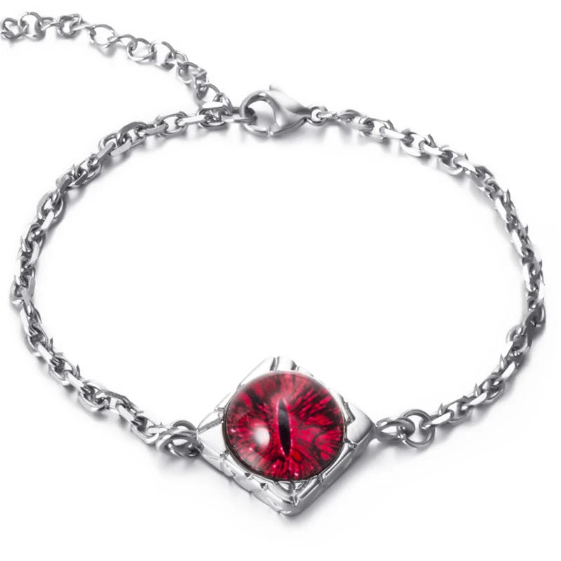 Регулируемые браслеты для женщин браслет из нержавеющей стали с красными