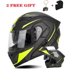 Мотоциклетный шлем, модульный, на все лицо, для езды на горном велосипеде, Электрический скутер, в горошек, защита от солнца