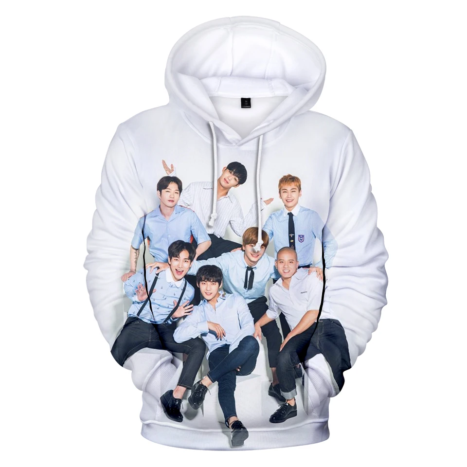 Толстовка BTOB с объемным изображением альбома для мужчин/женщин/детей свитшот