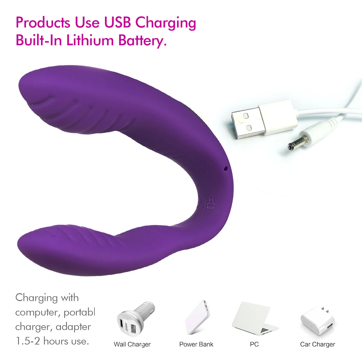 NEZEND 10 frequency USB charging clip modeling vibrator adult clitoris toy nipple stimulator anal sex toys | Красота и здоровье