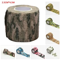 outdoor hot sale self adhesive elastic bandage hunt camouflage sports safety protector waterproof tape care first aid gauze tape