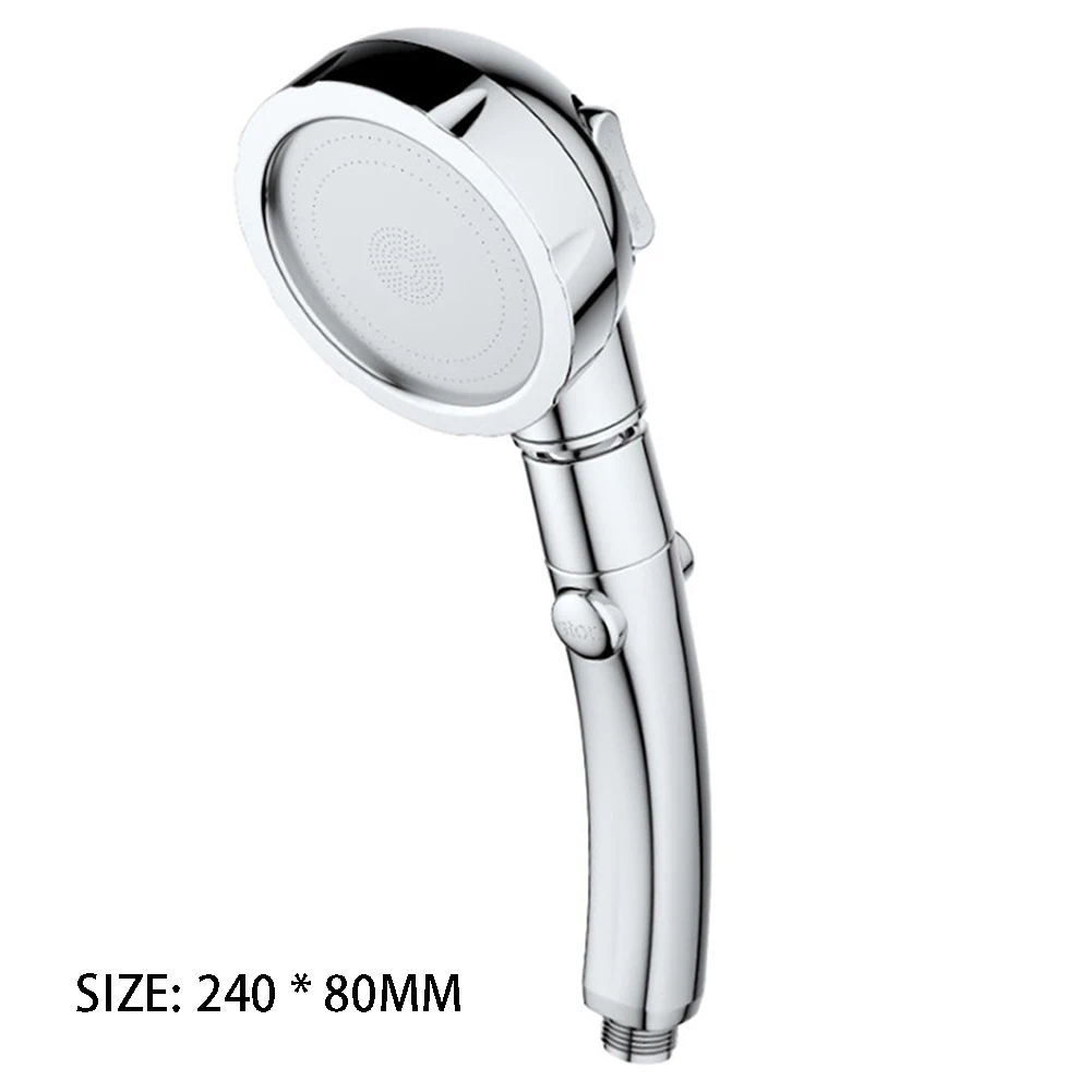 

3 Modes Handheld Shower Pressurized Nozzle Shower Head Durable Practical Multi-functional ABS Bathroom Accessories