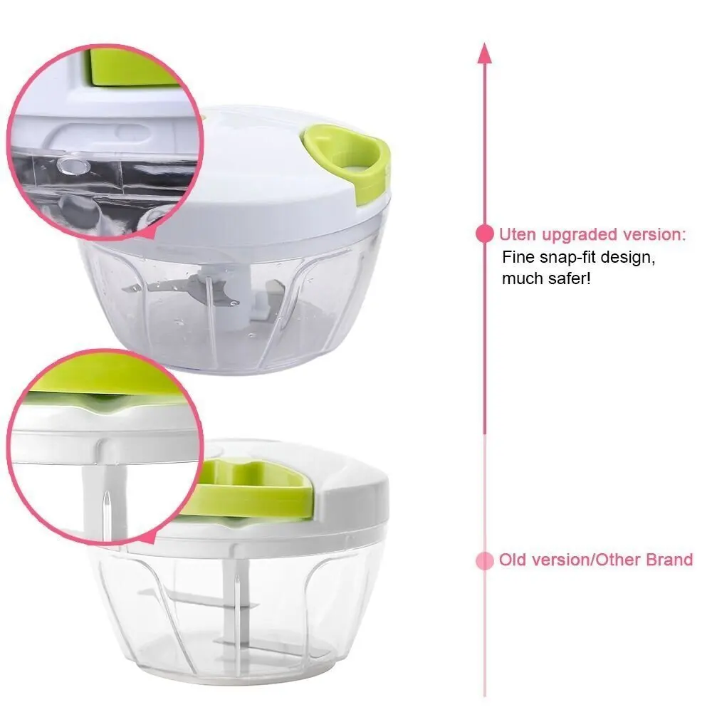 Multifunction High Speedy Chopper Design Garlic Cutter Vegetable Fruit Twist Shredder Manual Meat Grinder | Дом и сад