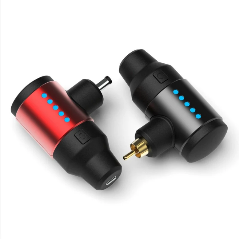 Беспроводной мини-блок питания для тату RCA разъем постоянного тока тату-машинки |