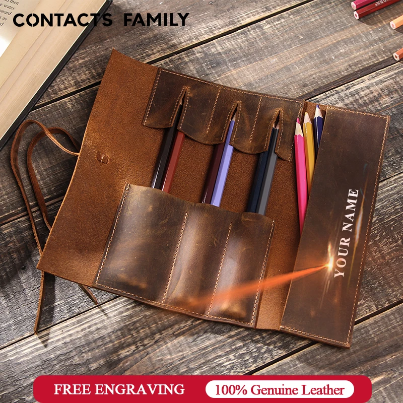 Roll Up Bag Pencil Case Storage Pouch Holder Boys Girls Student Stationery School Supplies