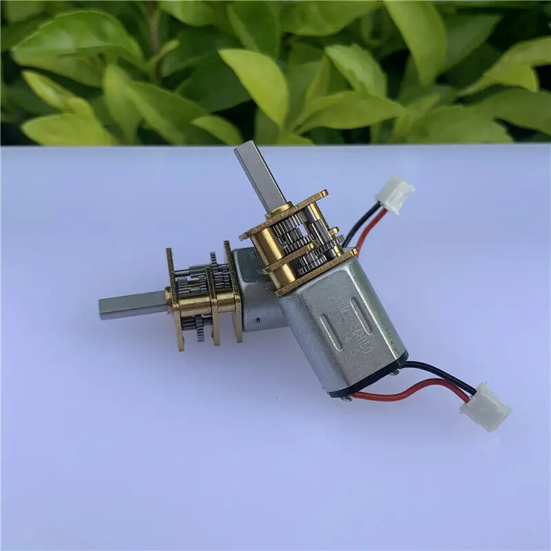 Мини N20 металлический Коробка передач редукторный двигатель DC3V 3 7 V 5V 6V 48 об/мин 96