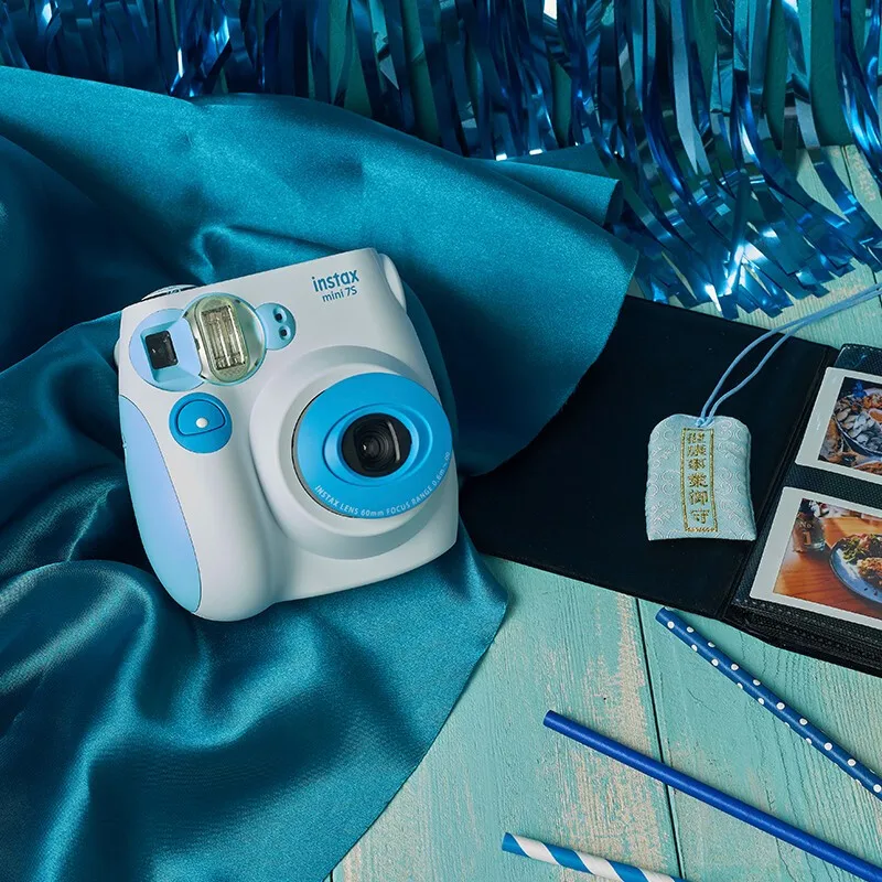 100% оригинальная однократная Мини-Камера Fujifilm/Fuji instax mini 7C/7S Полароид Mini7C подарок