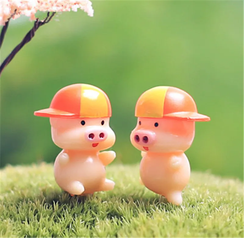 1 шт. миниатюрный Сказочный Мини Сад милая маленькая Желтая