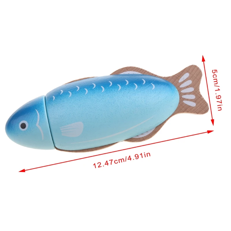 1 шт. деревянная разделочная море измельчение продуктов ролевые игры обучающая