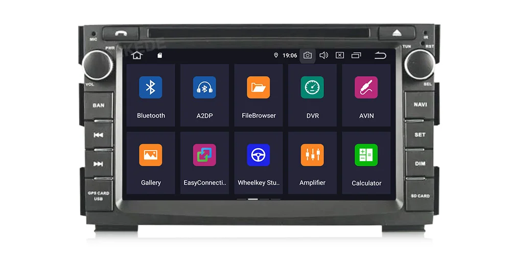 4G+ 64G 8 CORE Android 9,0 2 Din Автомобильный мультимедийный dvd-плеер gps Авторадио для Kia Ceed 2009-2012 автомобильный Радио ПК wifi