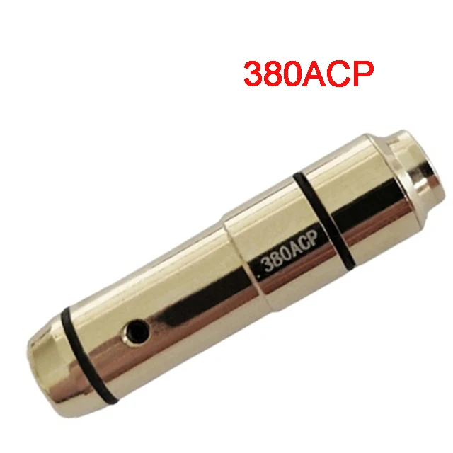 380ACP Лазерная пуля тактический Красный точечный Лазер прицел для сухого огня