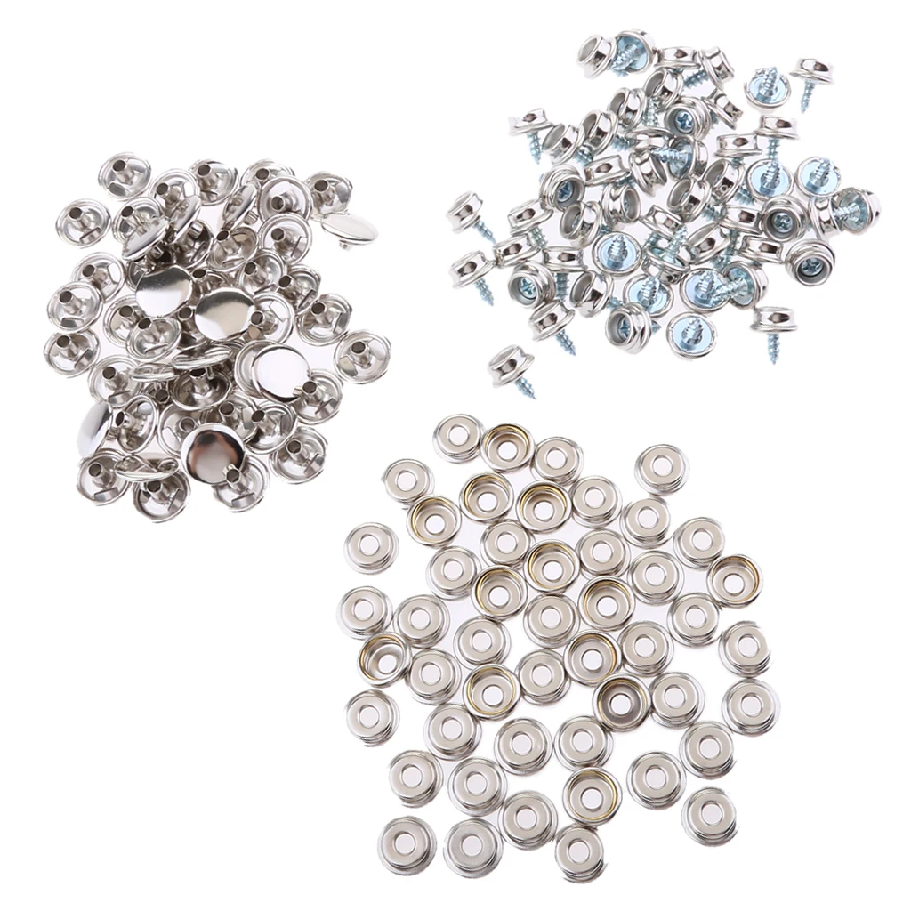 Набор винтовых защелок из нержавеющей стали 3/8 &quotдля мебели парусиновые