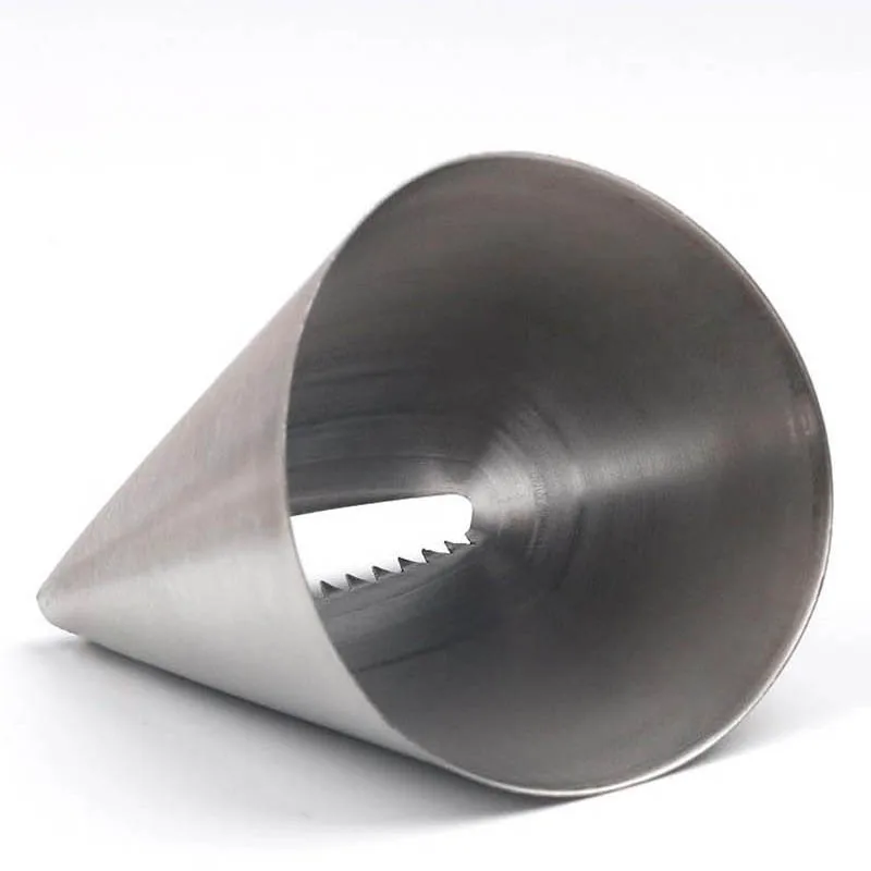 200 # очень большая насадка из нержавеющей стали Кондитерские насадки для