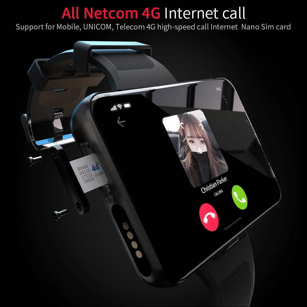 Мужские Смарт-часы с поддержкой SIM-карты GPS Wi-Fi | Электроника