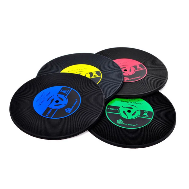 Горячая Распродажа пластиковый виниловый коврик для стола подставка напитков