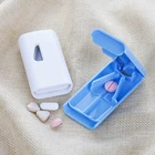 Чехол-органайзер для таблеток, складной контейнер для лекарств с витаминами, 3 цвета, 2020