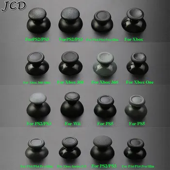 JCD 1PCS Replacement Controller Analog Thumbstick Thumb Stick Mushroom Grip Cap Cover for PS2 PS3 PS4 Pro Slim PS5 Xbox one 360