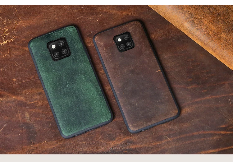 Чехол для телефона из воловьей кожи для huawei mate 9 10 20 Pro P10 P20 P30 Lite Crazy Horse, задняя крышка для Honor 8X9 10, чехол с текстурой