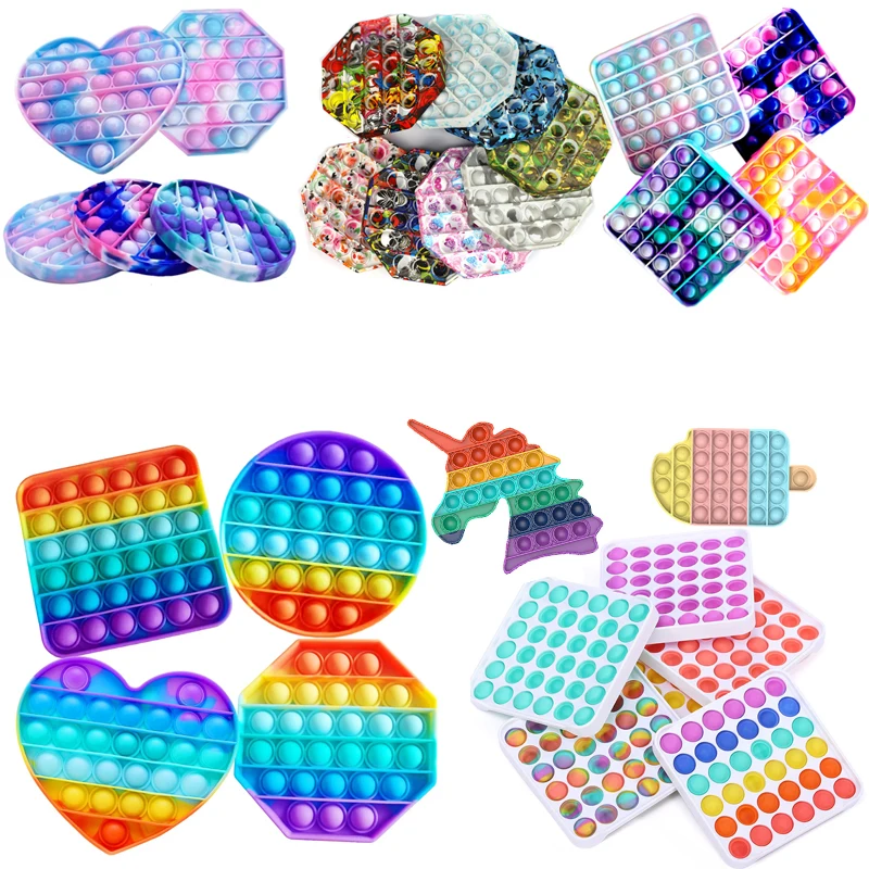 

2021 пуш-ап msxf пузырь сенсорная Непоседа игрушки силиконовые игрушки для снятия стресса сжимающаяся игрушка это беспокойная игрушка подарок ...