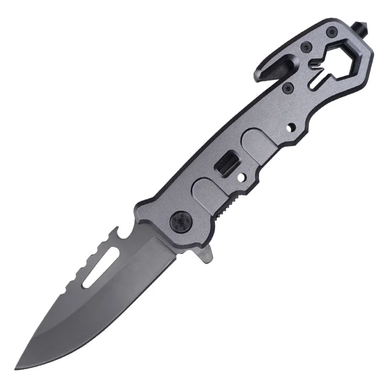 

HWZBBEN Folding Knife Military Tactical Knife Self Defense Pocket Knives Hunting Hiking Camping Outdoor Multitool EDC Jackknife