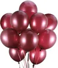 Латексные шары цвета Бургунди, 10 дюймов, 12 дюймов, винно-красный жемчуг, украшения для дня рождения, принадлежности для вечеринки-девичника