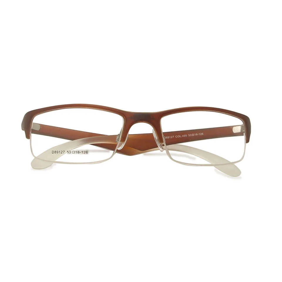 SORBERN TR90 Optical Glasses Frames Ultralight Men Eyeglasses Warp Sports Style Myopia Clear Lens Male Half Rim Eyewear | Аксессуары для