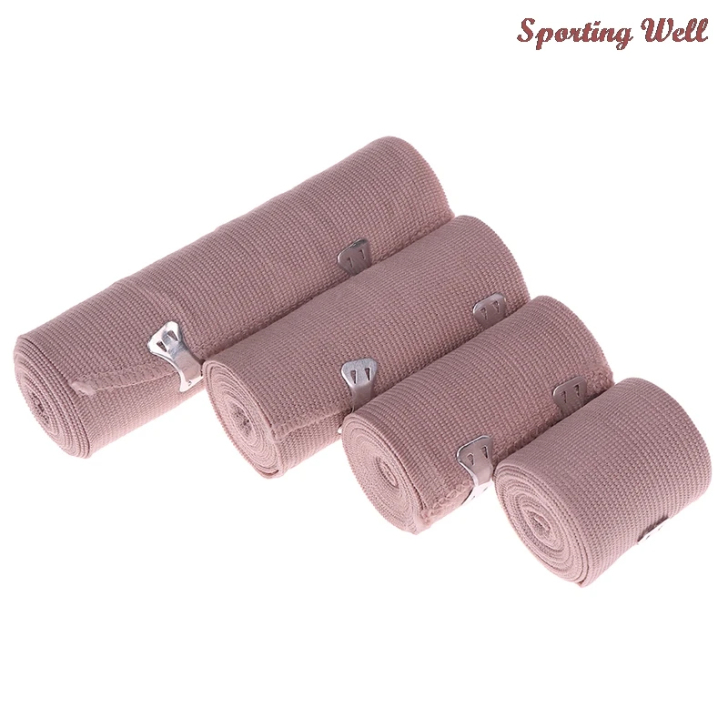 

1 Roll High Elastic Bandage Wound Dressing Outdoor Sports Sprain Treatment Bandage For First Aid Kits Tool Accessories