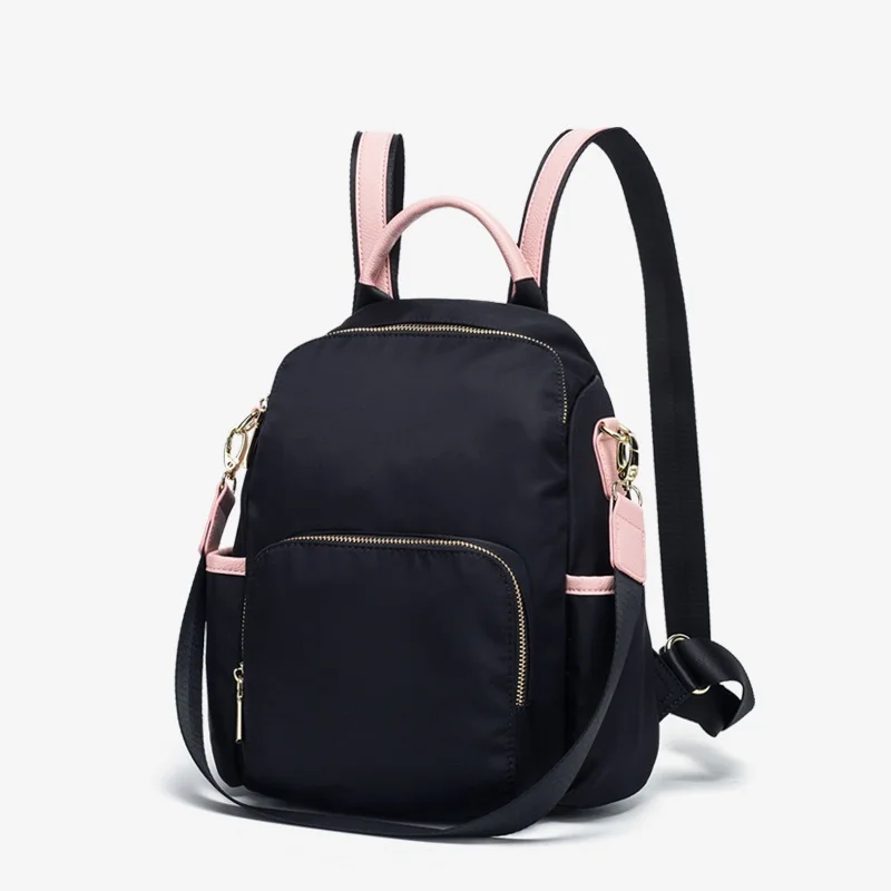 Модный однотонный женский рюкзак школьная сумка для девочек подростков