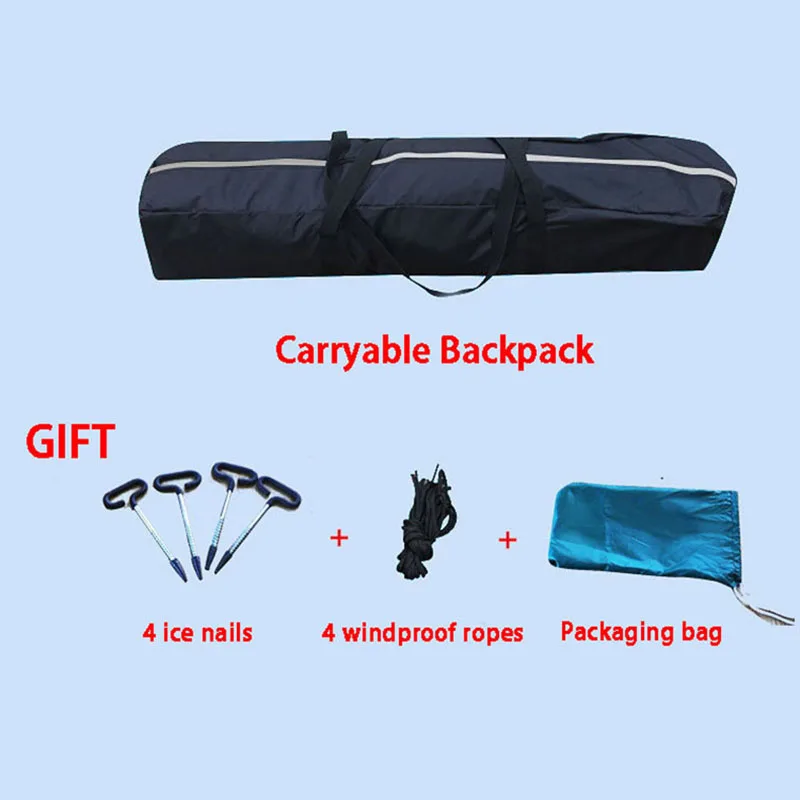 Verkaufen Ultra Automatische 3-4 Person Verwenden Winter Warm Halten Verdickt Baumwolle Eis Angeln Zelt Outdoor Camping Tragbare Camping Zelt