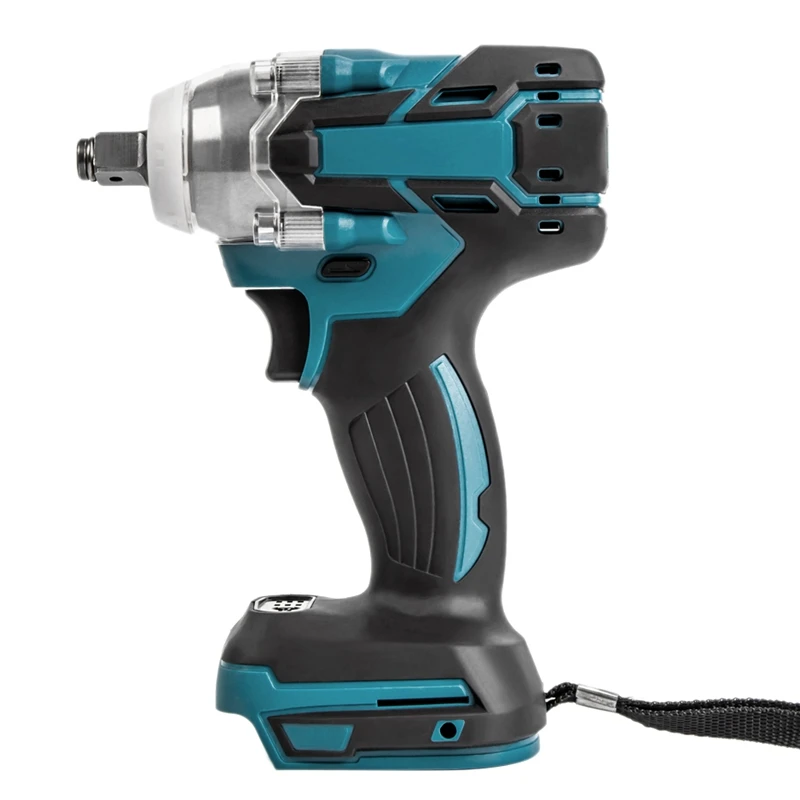 

Electric Brushless Impact Wrench Rechargeable 1/2 Socket Wrench Cordless Without Battery for Makita 18V Battery