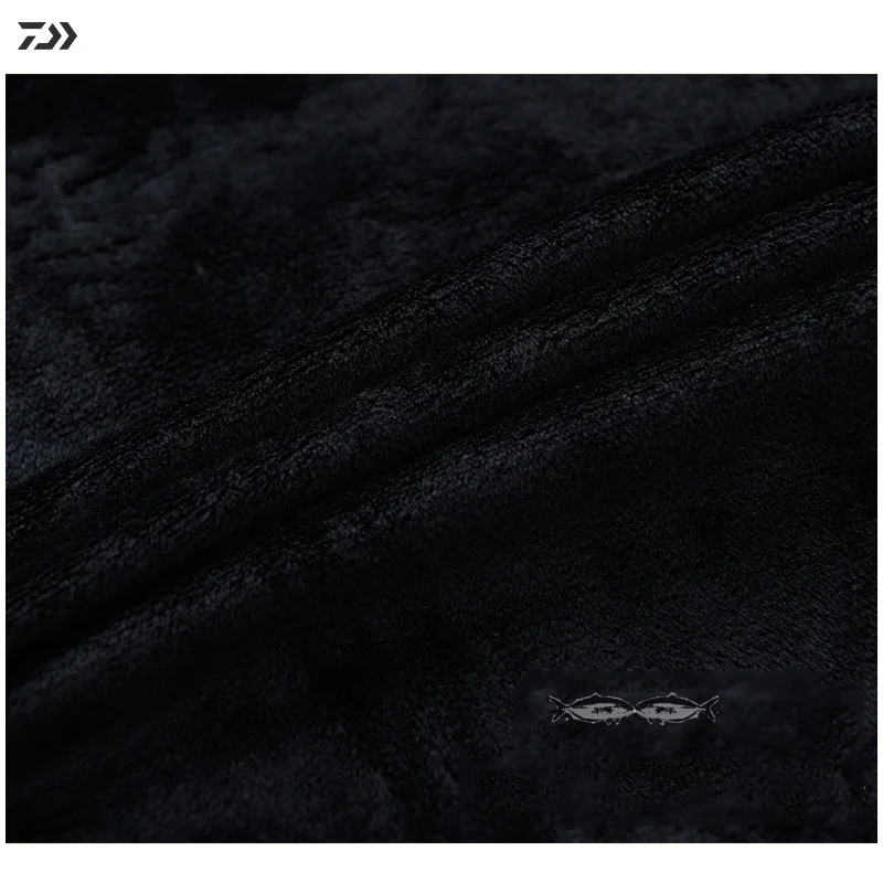 Daiwa согреться куртка для мужчин осень зима Рыбалка одежда Хлопок Твердые